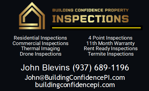 Building Confidence Property Inspections-GDREIA Vendor biz card